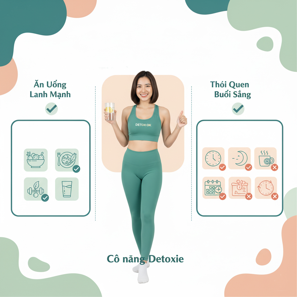 Thói quen hàng ngày giúp hỗ trợ hệ tiêu hóa và gan
